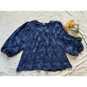 Maurices Navy Blue Top 2X